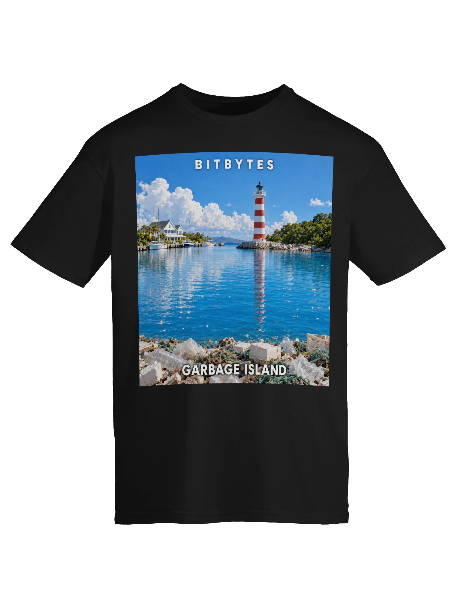 Garbage Island Cover T-Shirt product image (5)