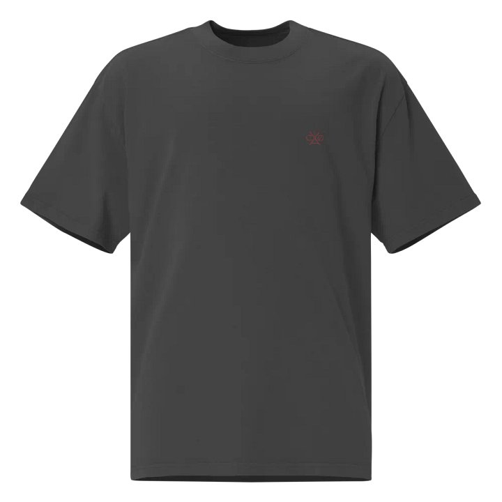 VACIO Skull Swirl Oversized Faded T-Shirt product image (2)