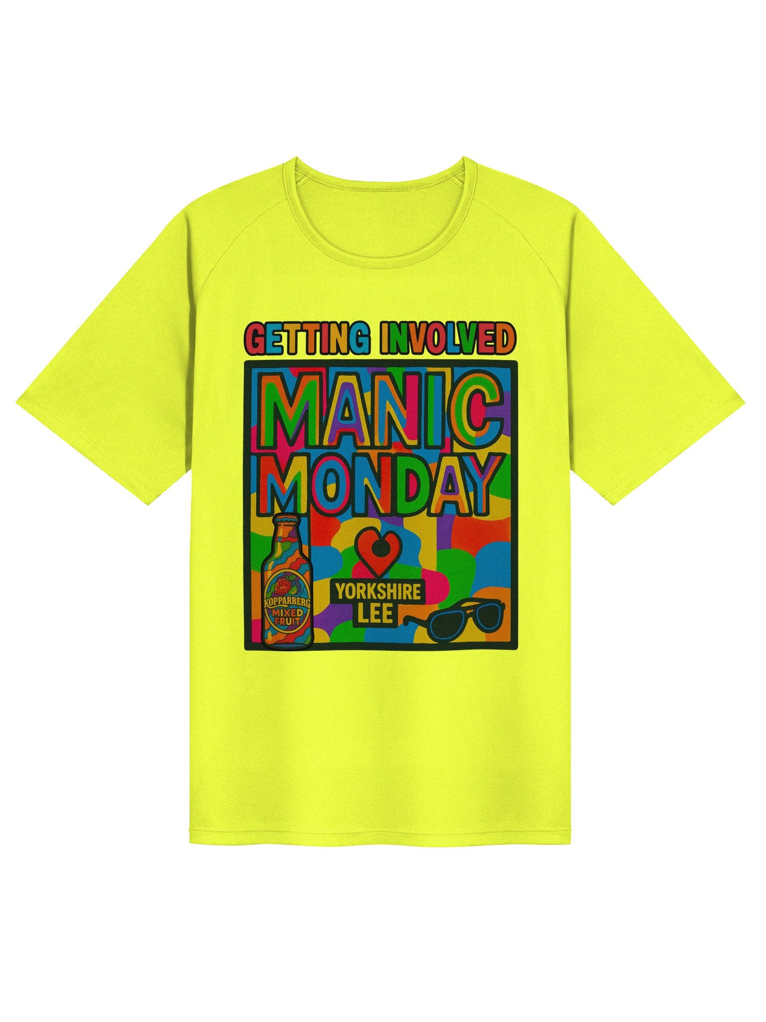 Manic Monday 2026 T-shirt (Happy style) product image (1)