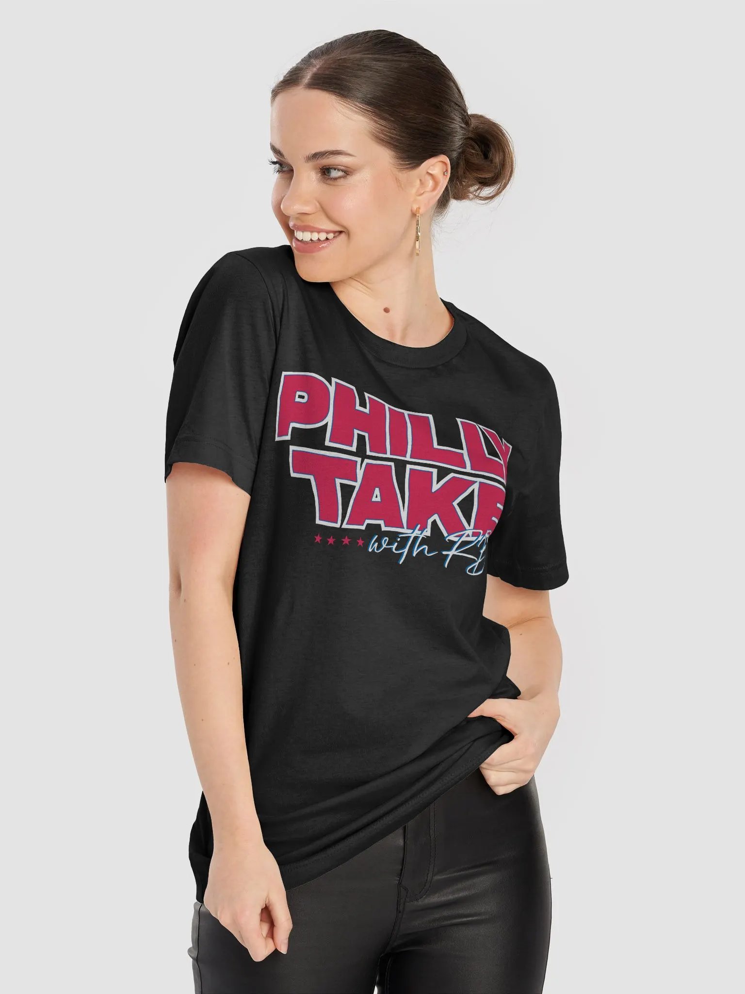 Philly Take with RB Black Tee product image (5)