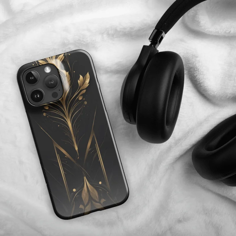 Snap Case for iPhone – Midnight Flora product image (48)