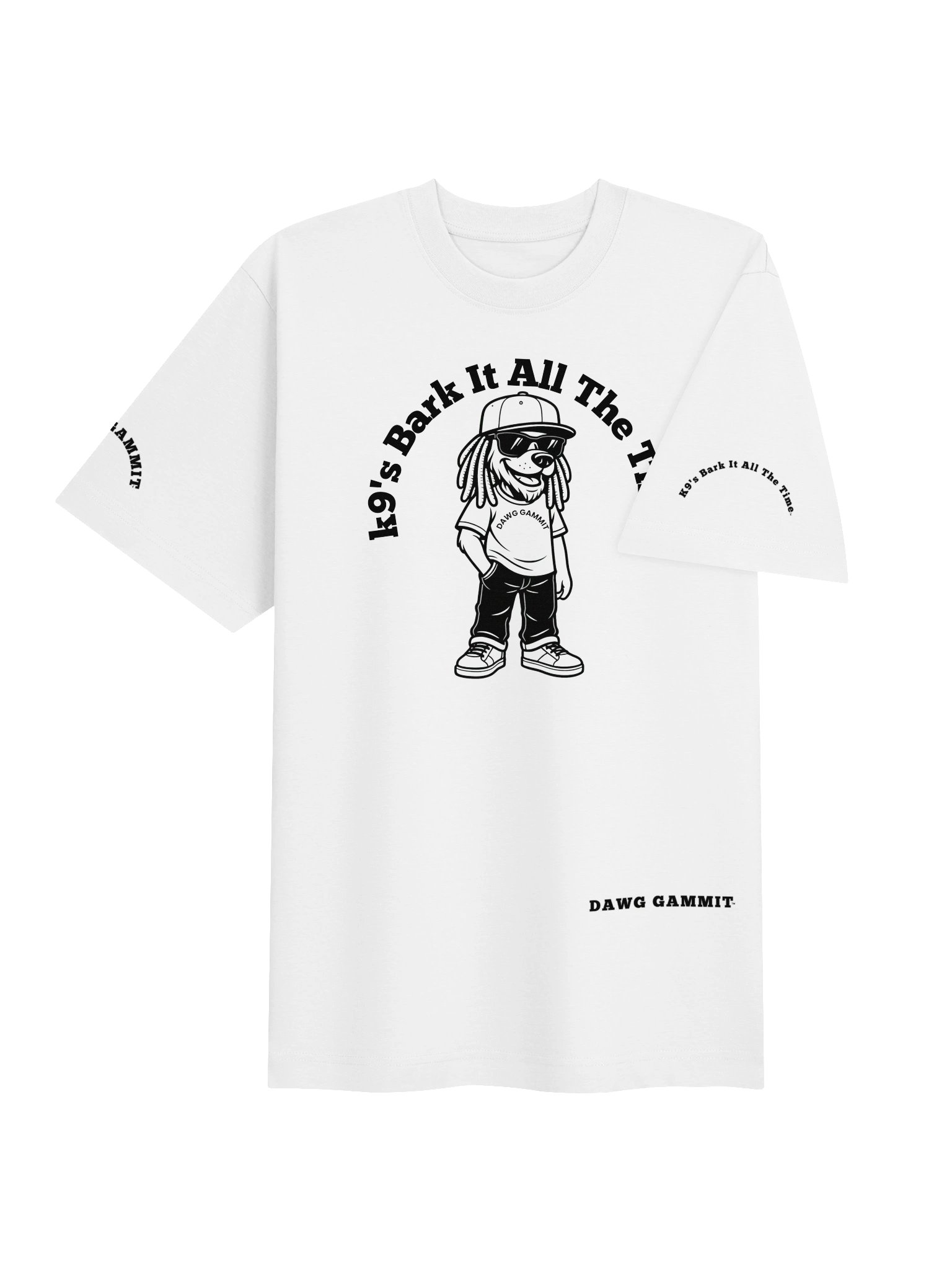 DAWG GAMMIT™ Rasta Dawg Heavy T-shirt product image (4)