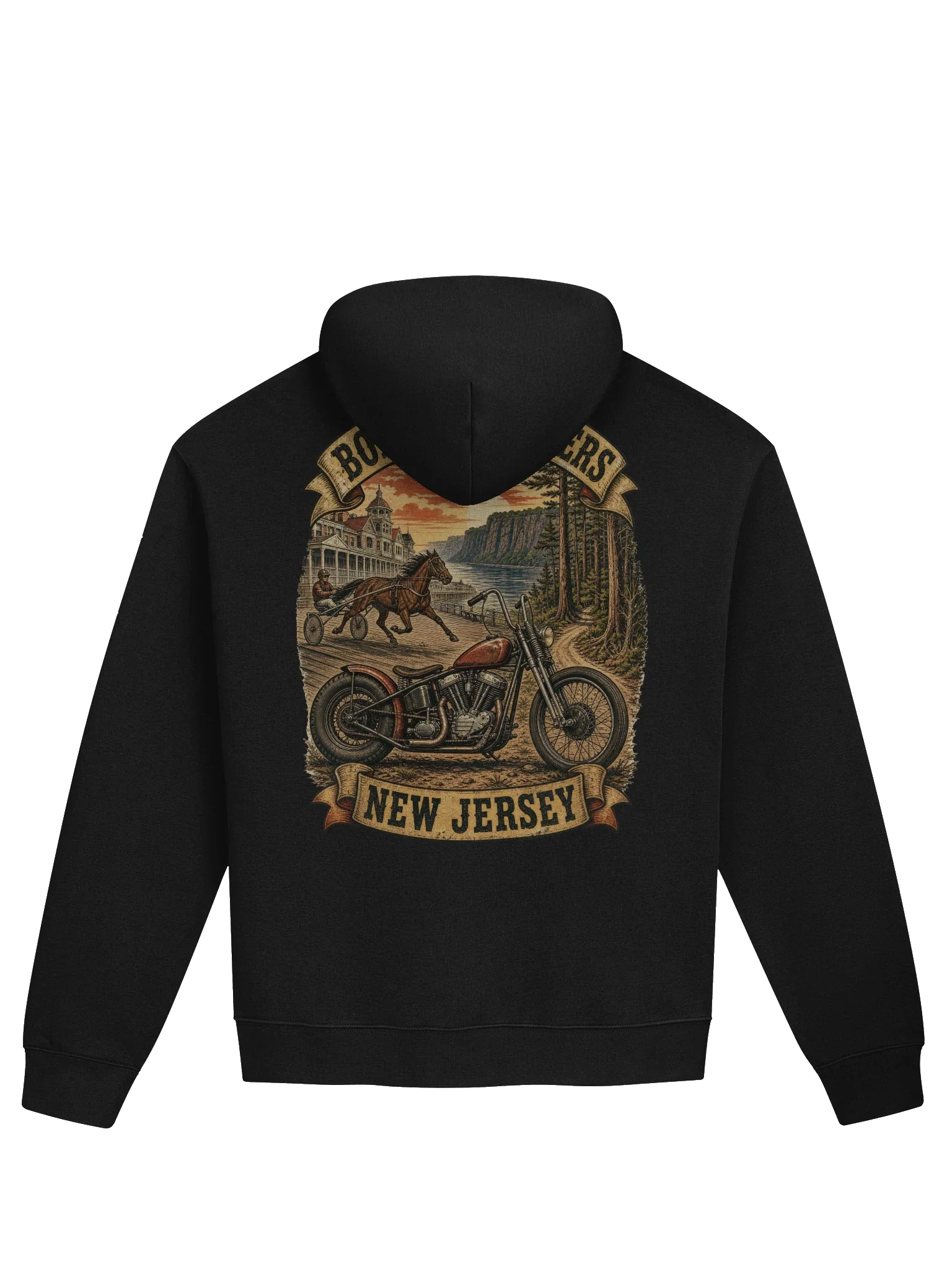 Bobber Brothers - New Jersey Hoodie