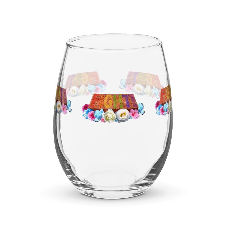 Pride is a Riot Wine Glass product image (1)