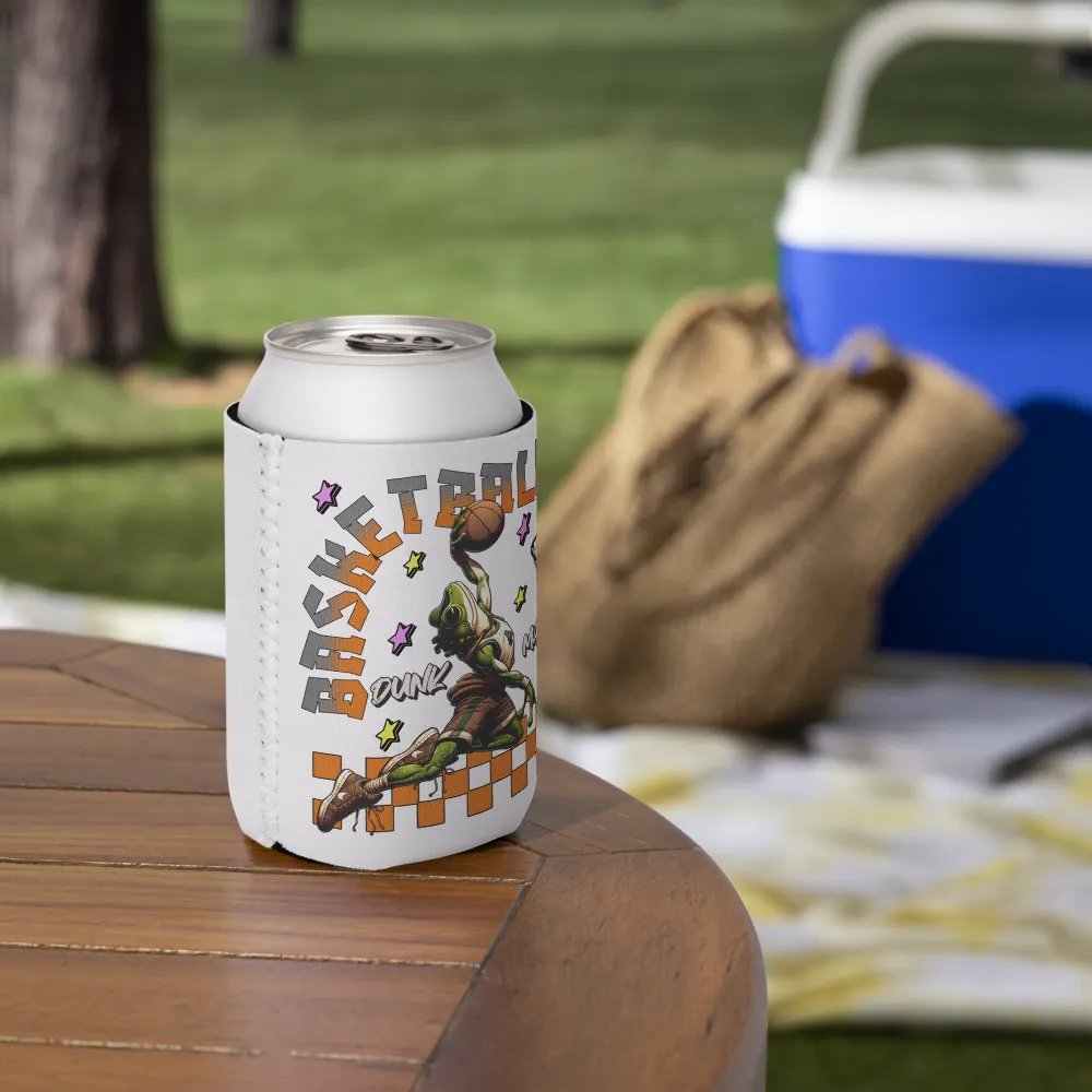 Basketball Dunk Master Frog Can Cooler product image (6)