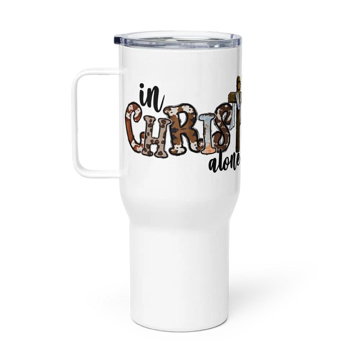 In Christ Alone - Travel Mug w/ Handle product image (1)