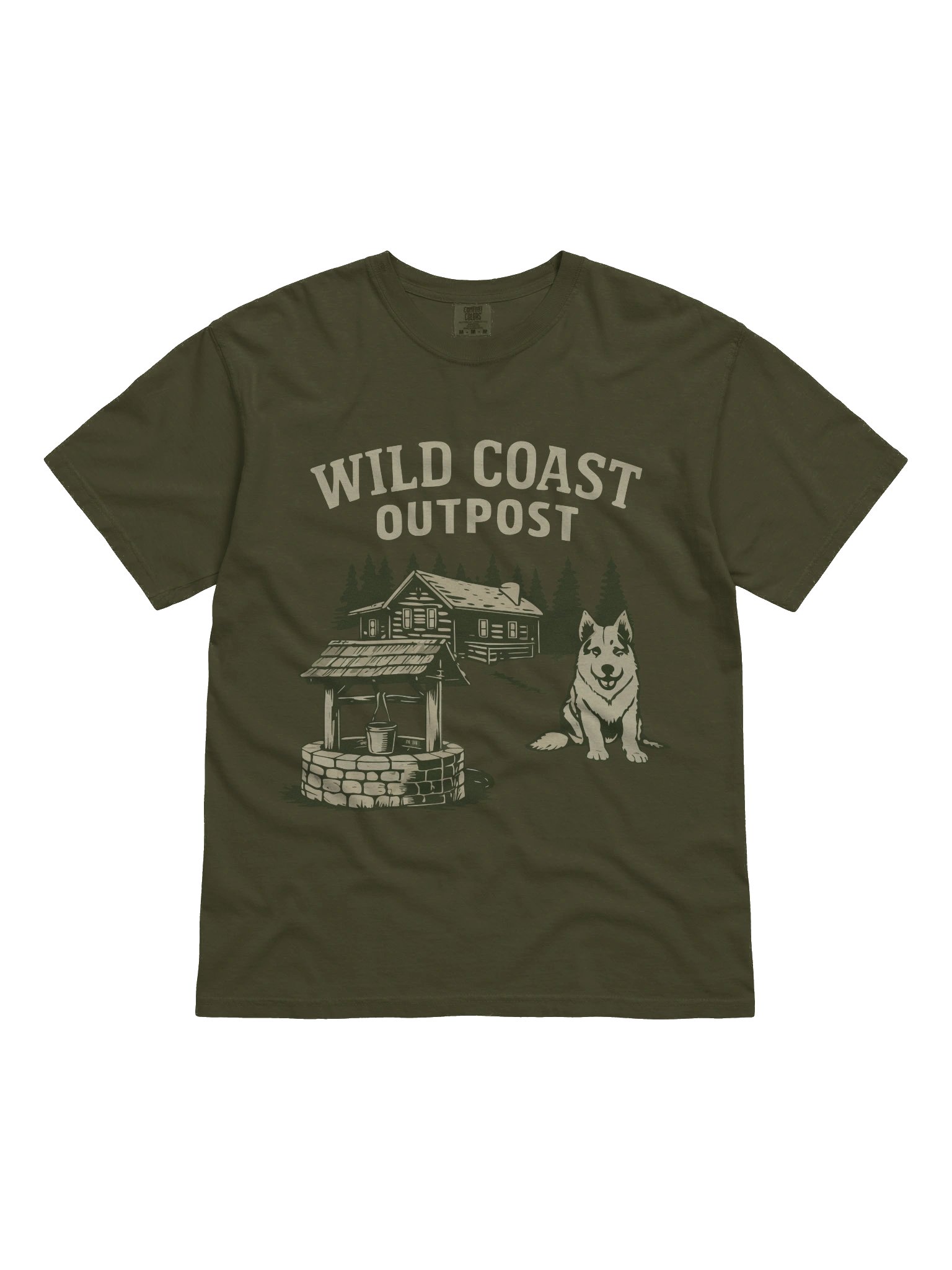 Wild Coast Outpost Cabin Tee product image (1)