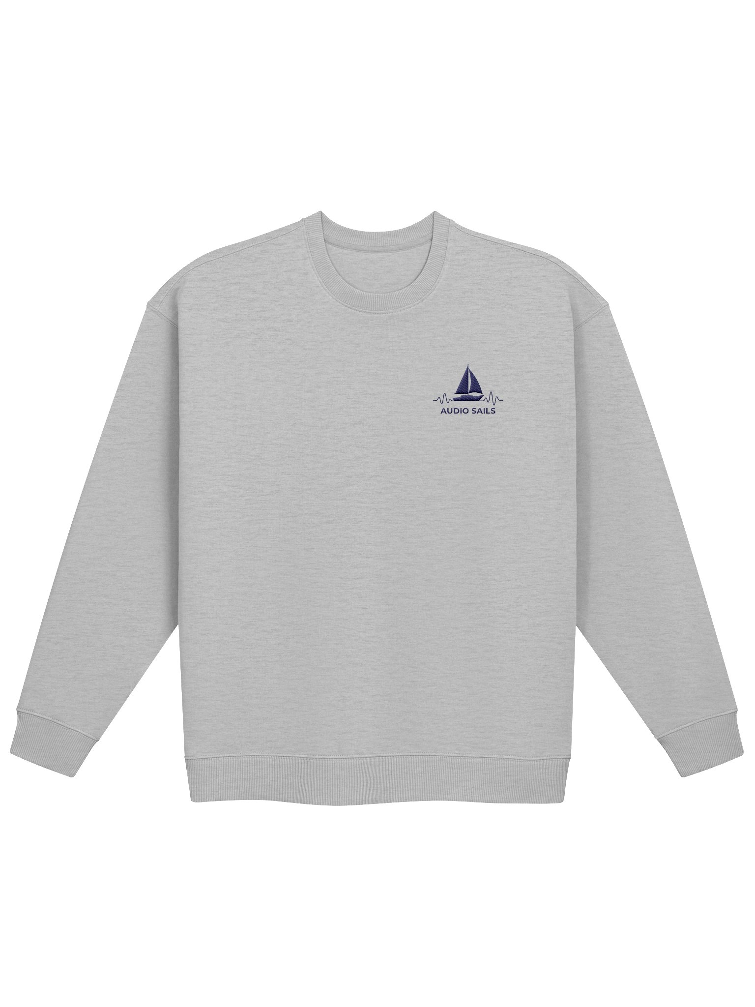 Audio Sails Reference Grade Oversized Sweatshirt | Heather Gray product image (1)