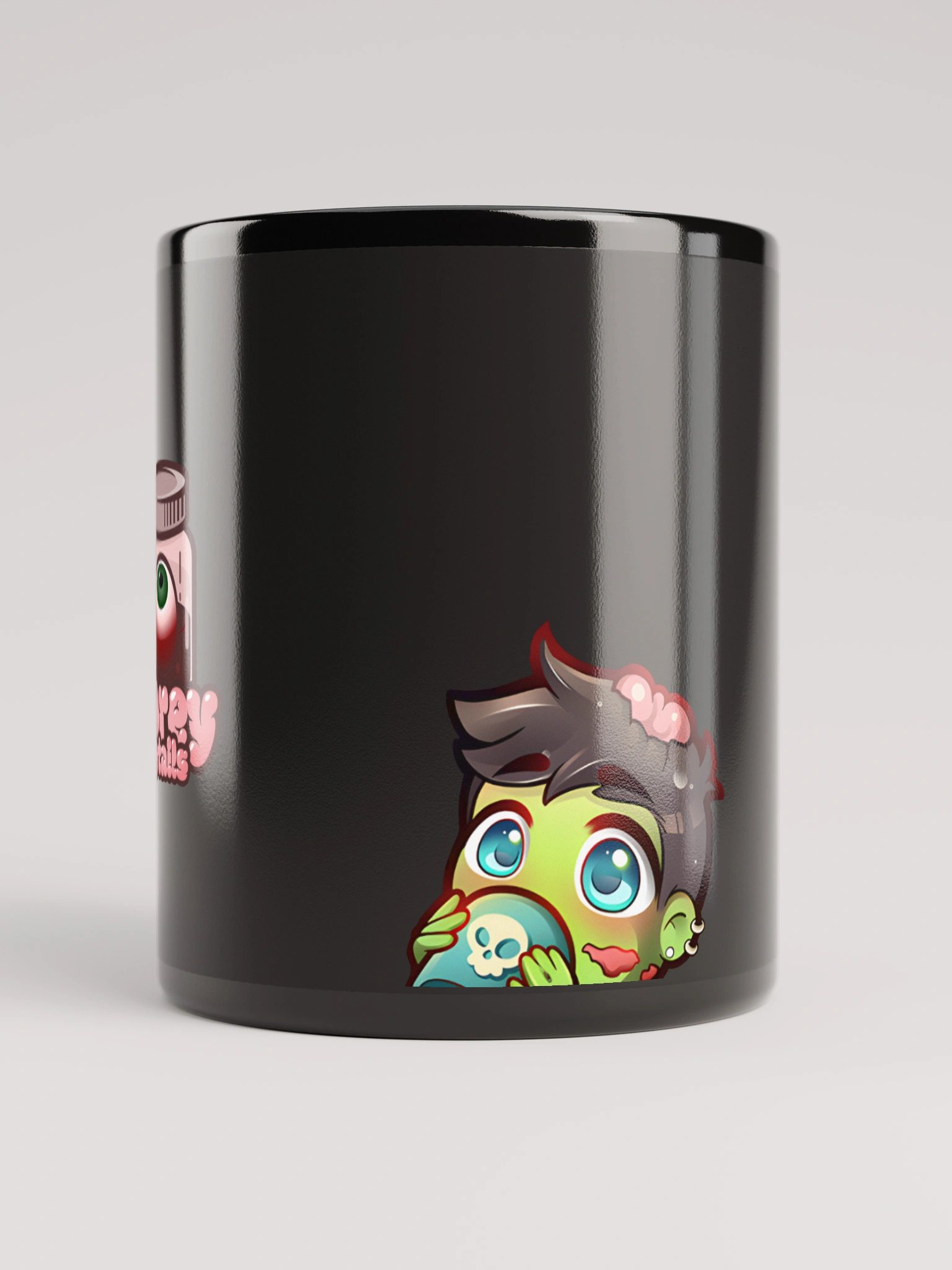 Full Logo Color - Black Glossy Mug product image (4)