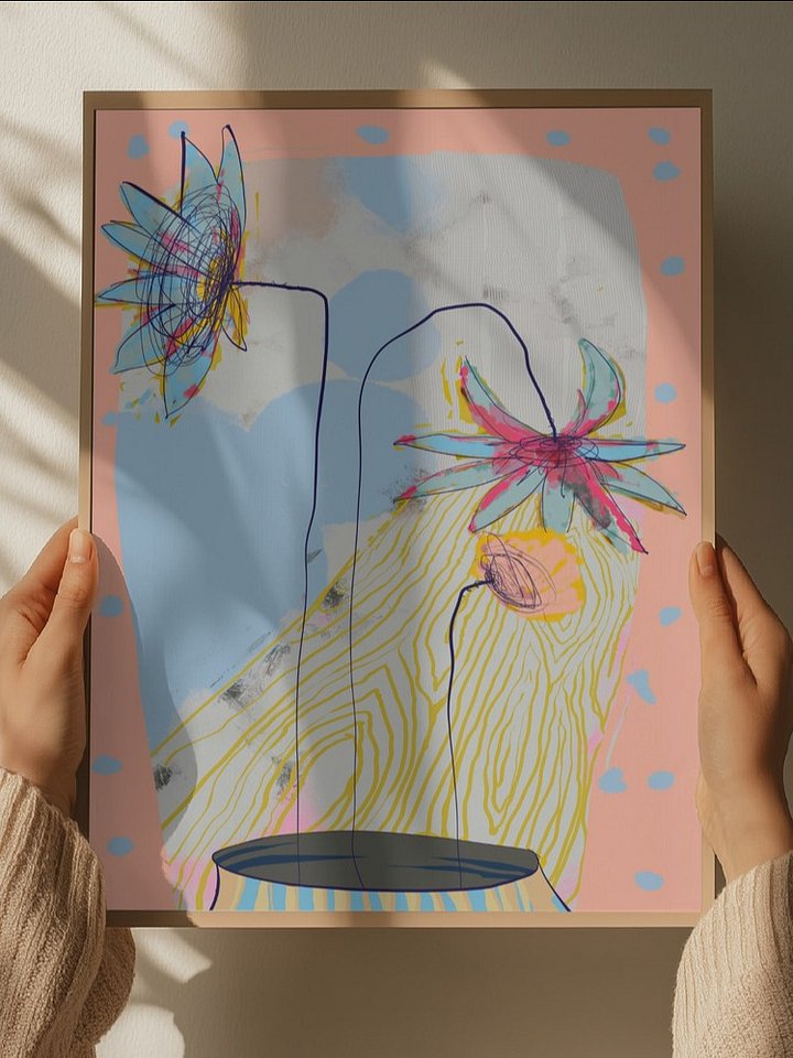 MYSTICAL FLOWER NO. 1 | poster product image (2)
