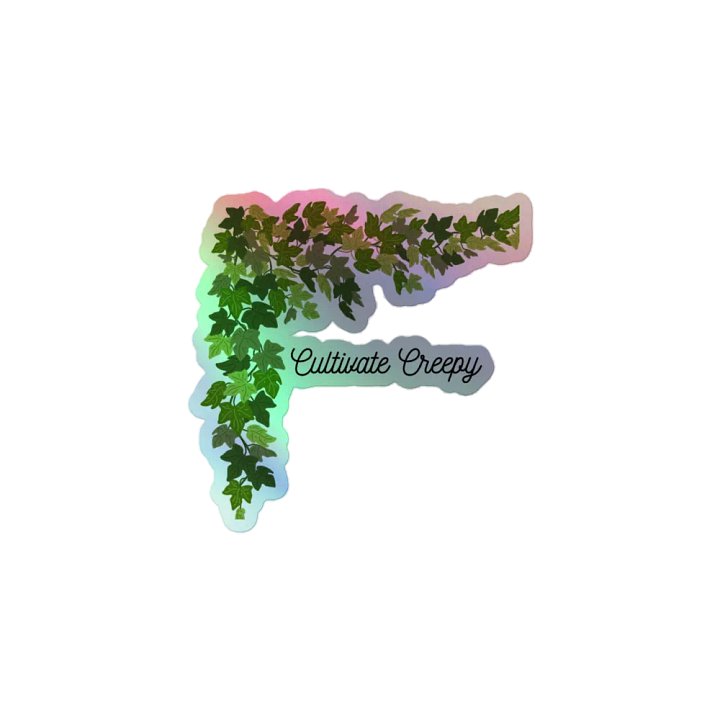 Cultivate Creepy Holographic Sticker product image (1)