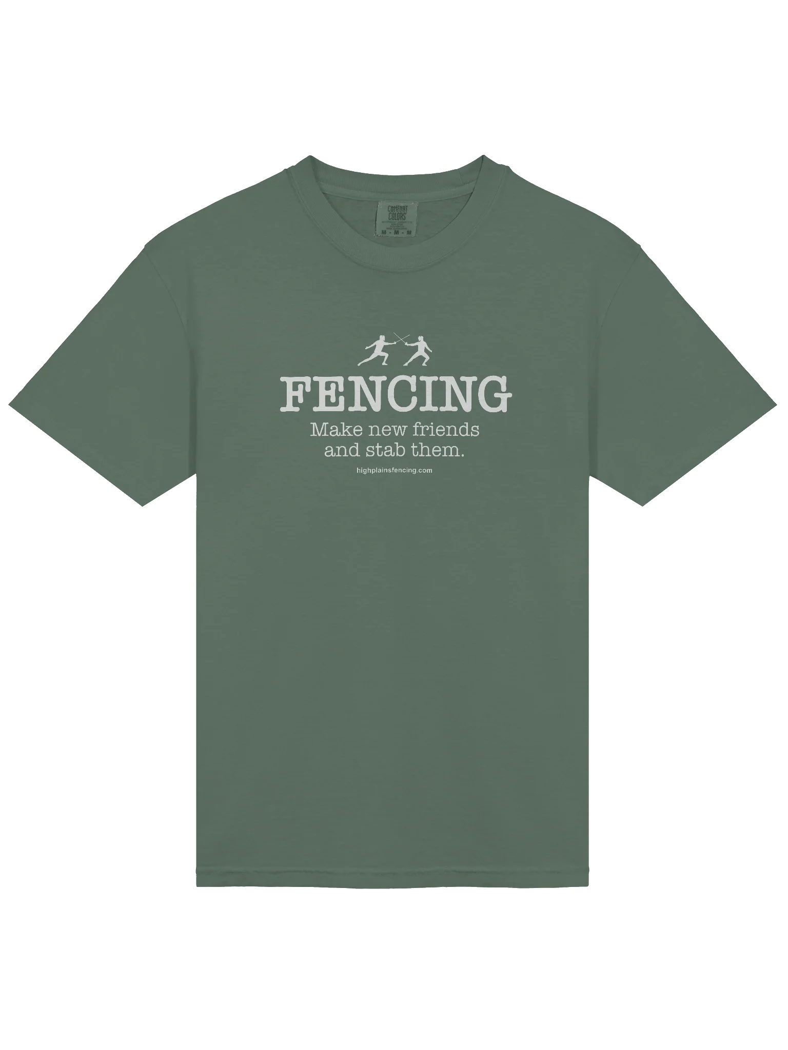 Make New Friends and Stab Them Tee product image (1)