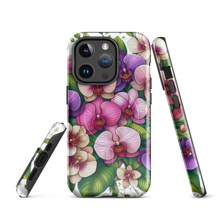 Orchid Oasis MagSafe® Tough Case | AI Design product image (3)
