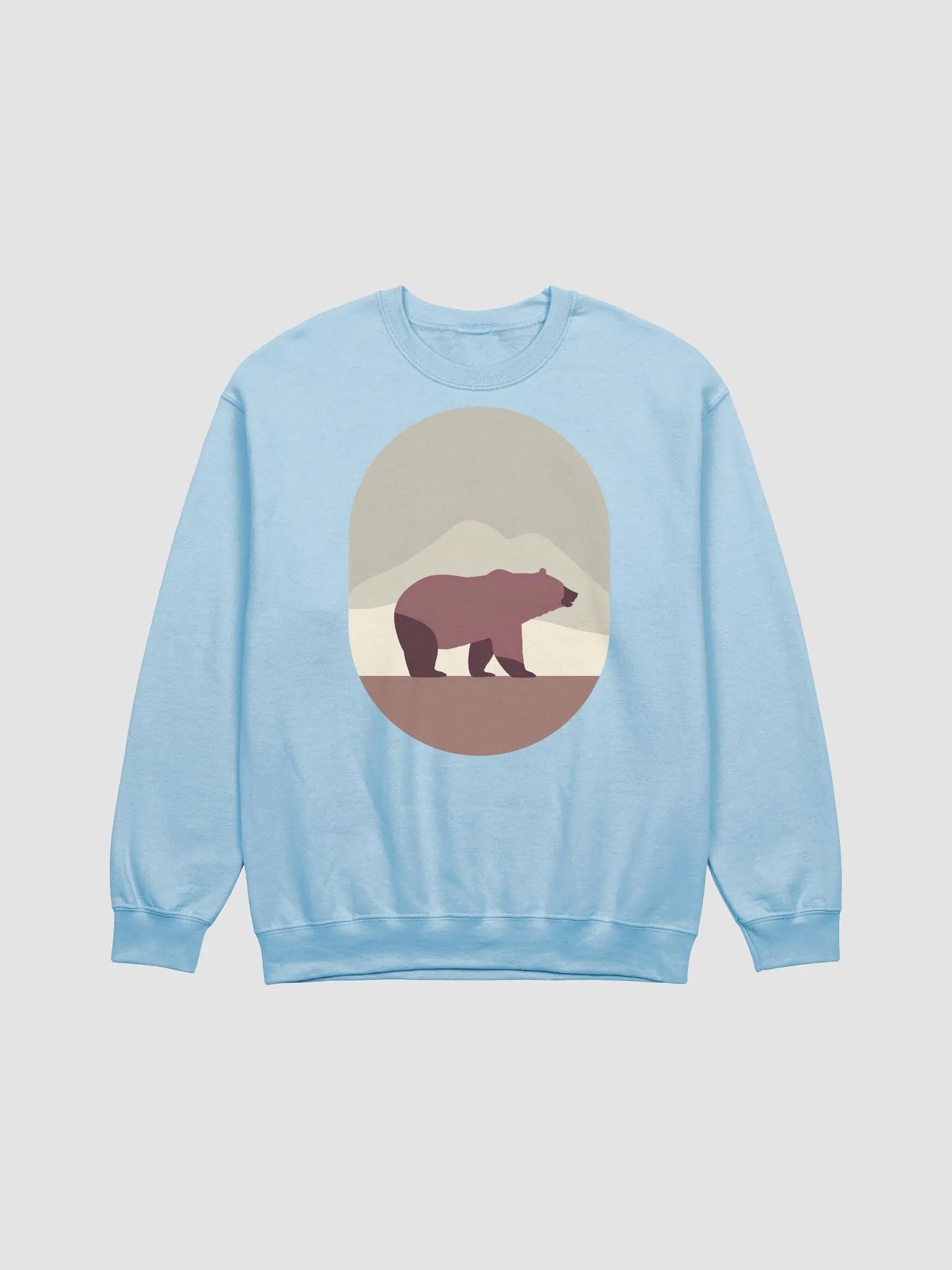 Mountain Vector Bear Crewneck Sweatshirt product image (2)