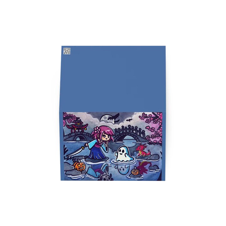 Mystical River Reflections Greeting Card product image (2)