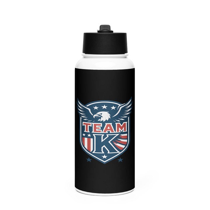 Team K USA Stainless Steel Water Bottle with a Straw Lid product image (1)