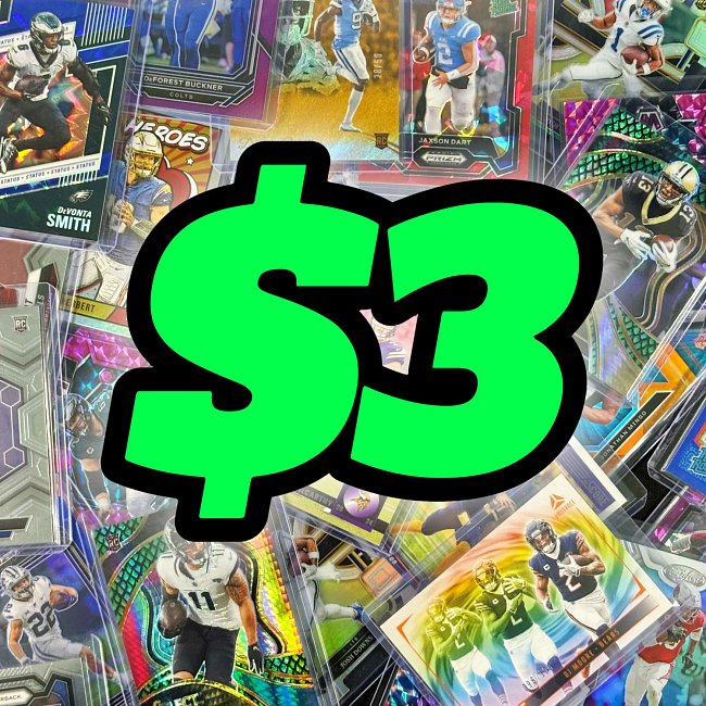 $3 Football Value Bin