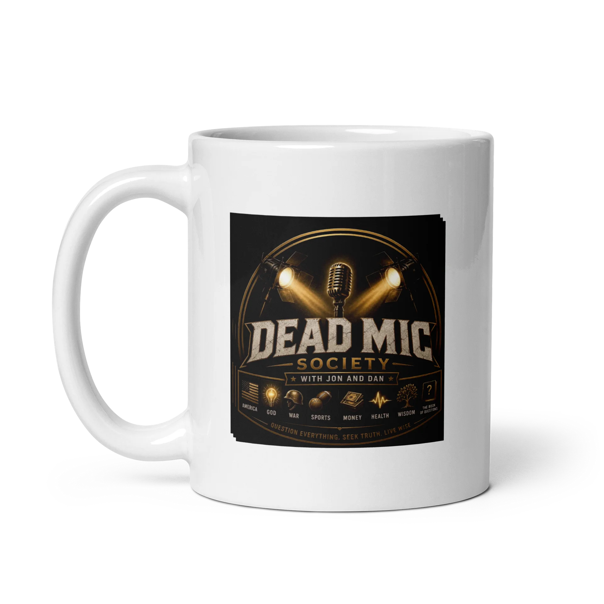 Dead Mic Society – Signature Coffee Mug product image (4)