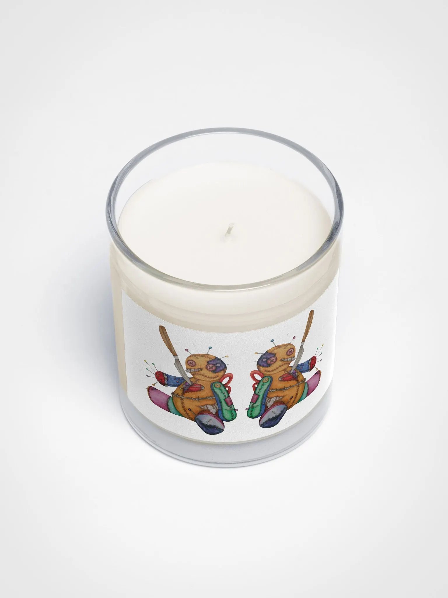 Stitches the Voodoo Doll Soy Wax Candle product image (3)