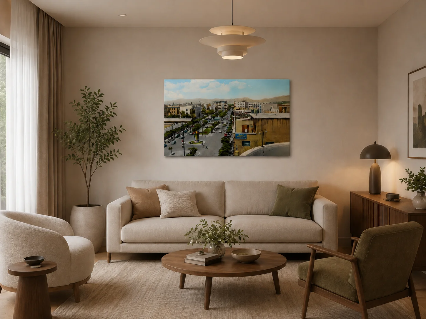 صورة لشارع النصر خمسينيات القرن العشرين product image (2)