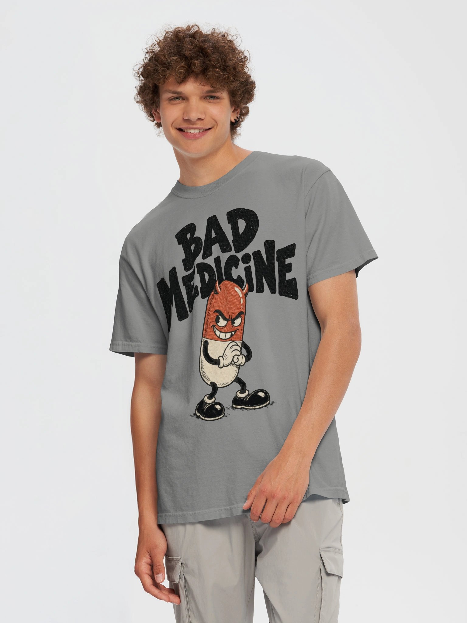Bad Medicine - Dyed Heavyweight T-Shirt product image (2)