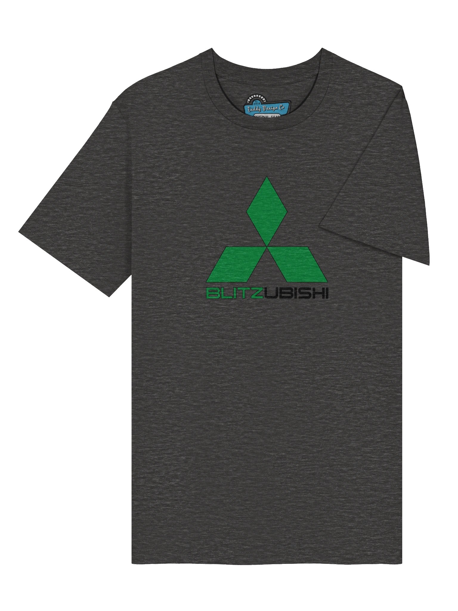"Blitsubishi" Vintage Parody Logo Organic Tee product image (32)
