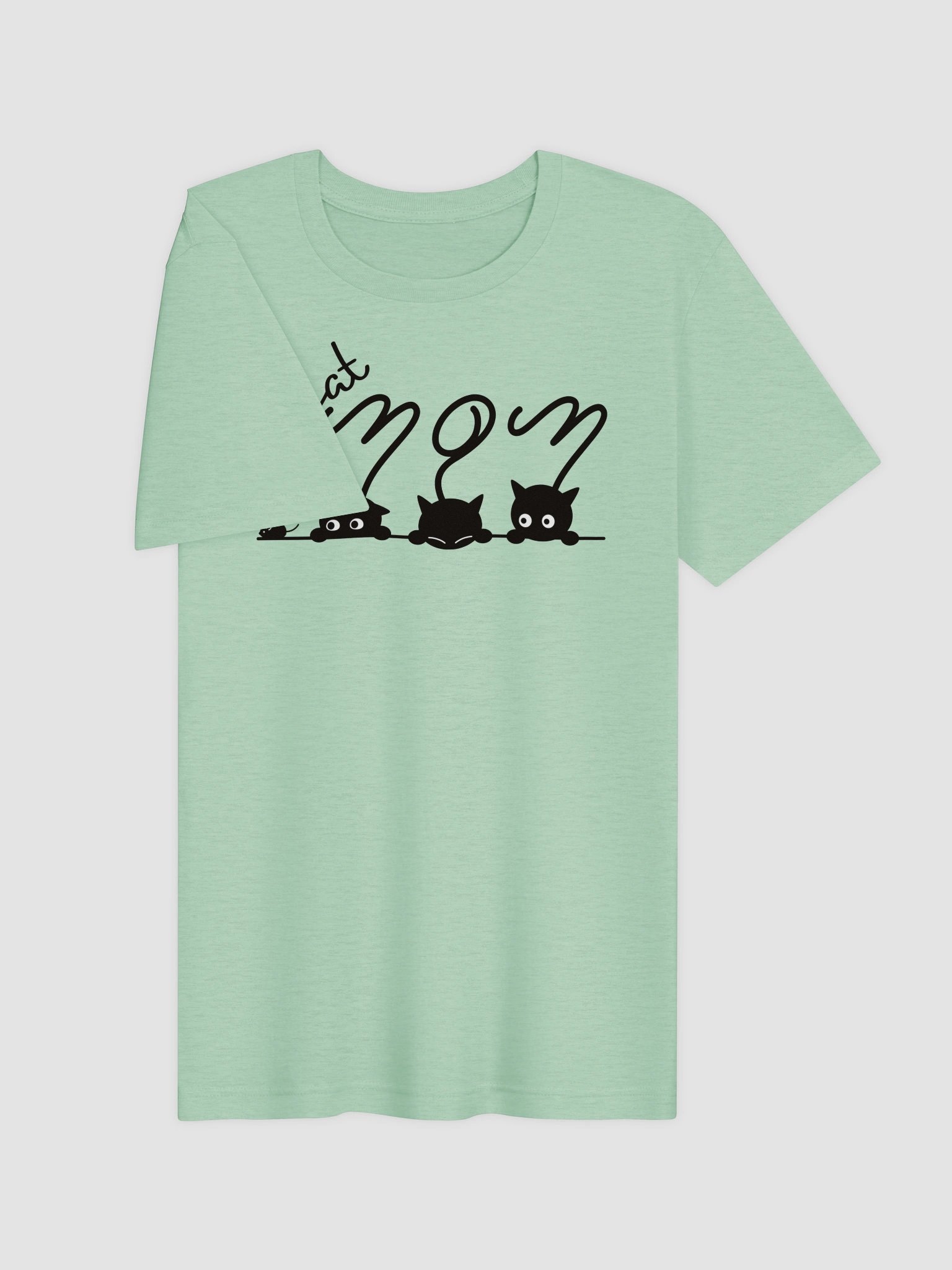 Cat Mom 1 - Unisex Adult Super Soft Lightweight T-shirt product image (5)