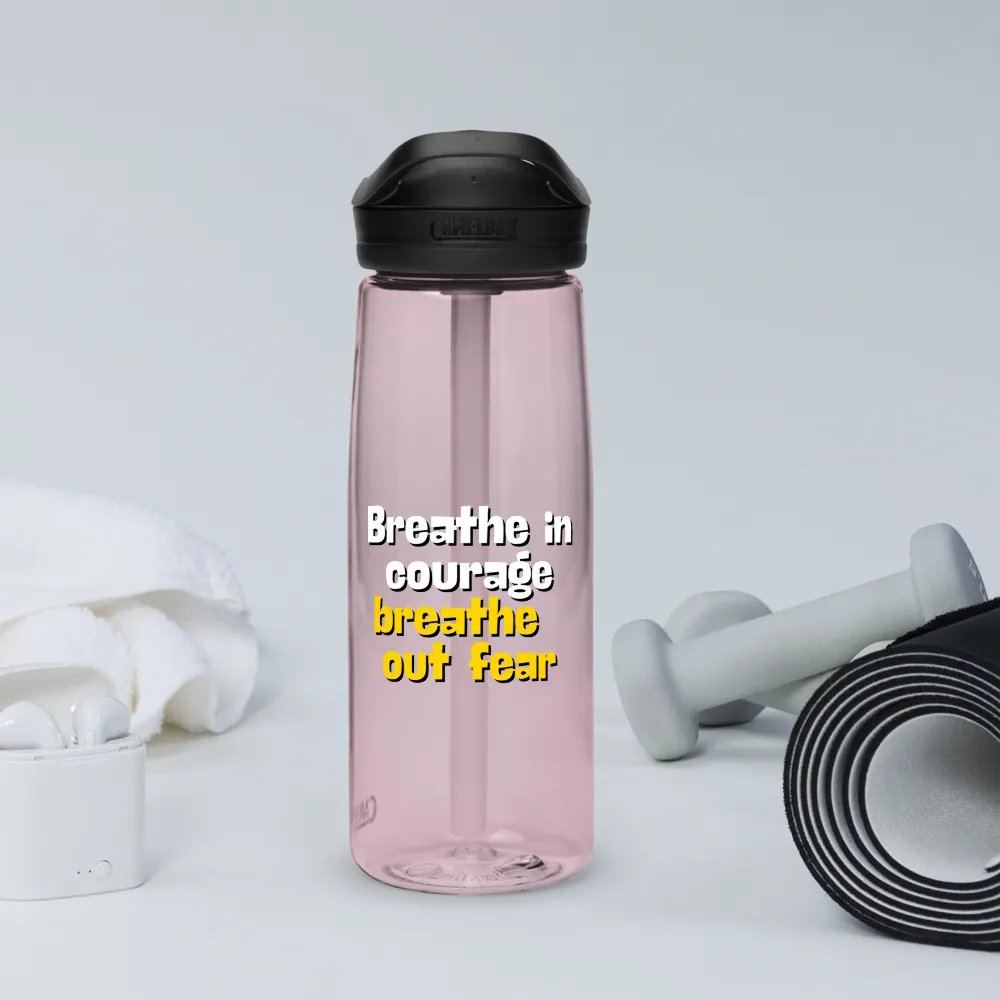 CamelBak Water Bottle 💧Breathe in courage, breathe out fear product image (1)