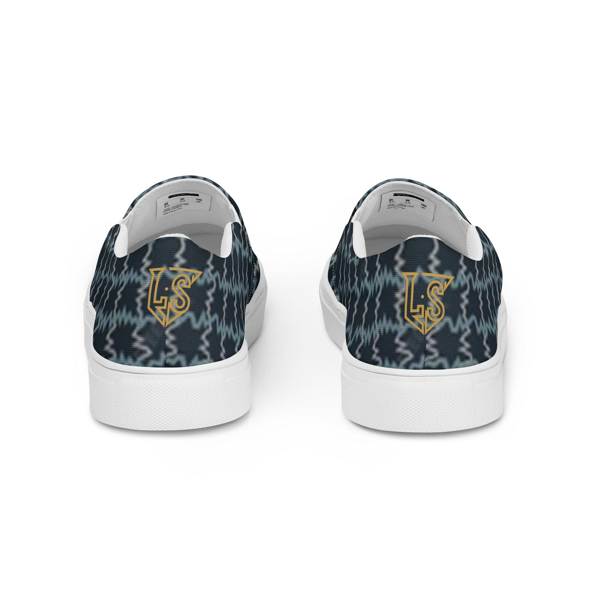 Lafate.Store Designer Slip On - Men (blue pattern) product image (4)
