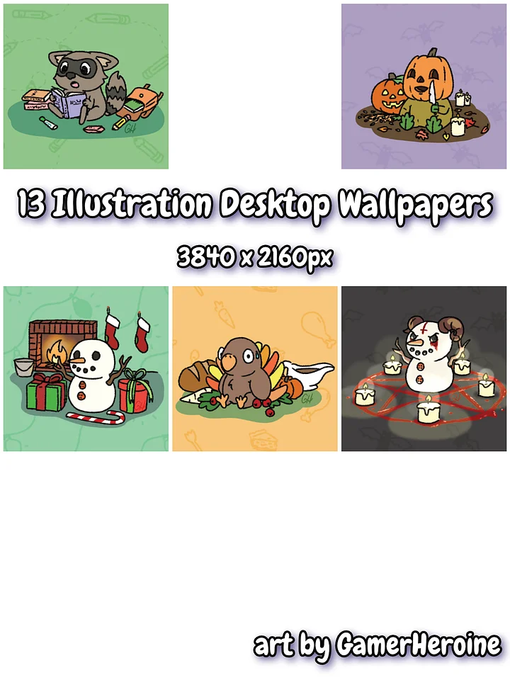 Animal Illustration Desktop Wallpapers product image (2)