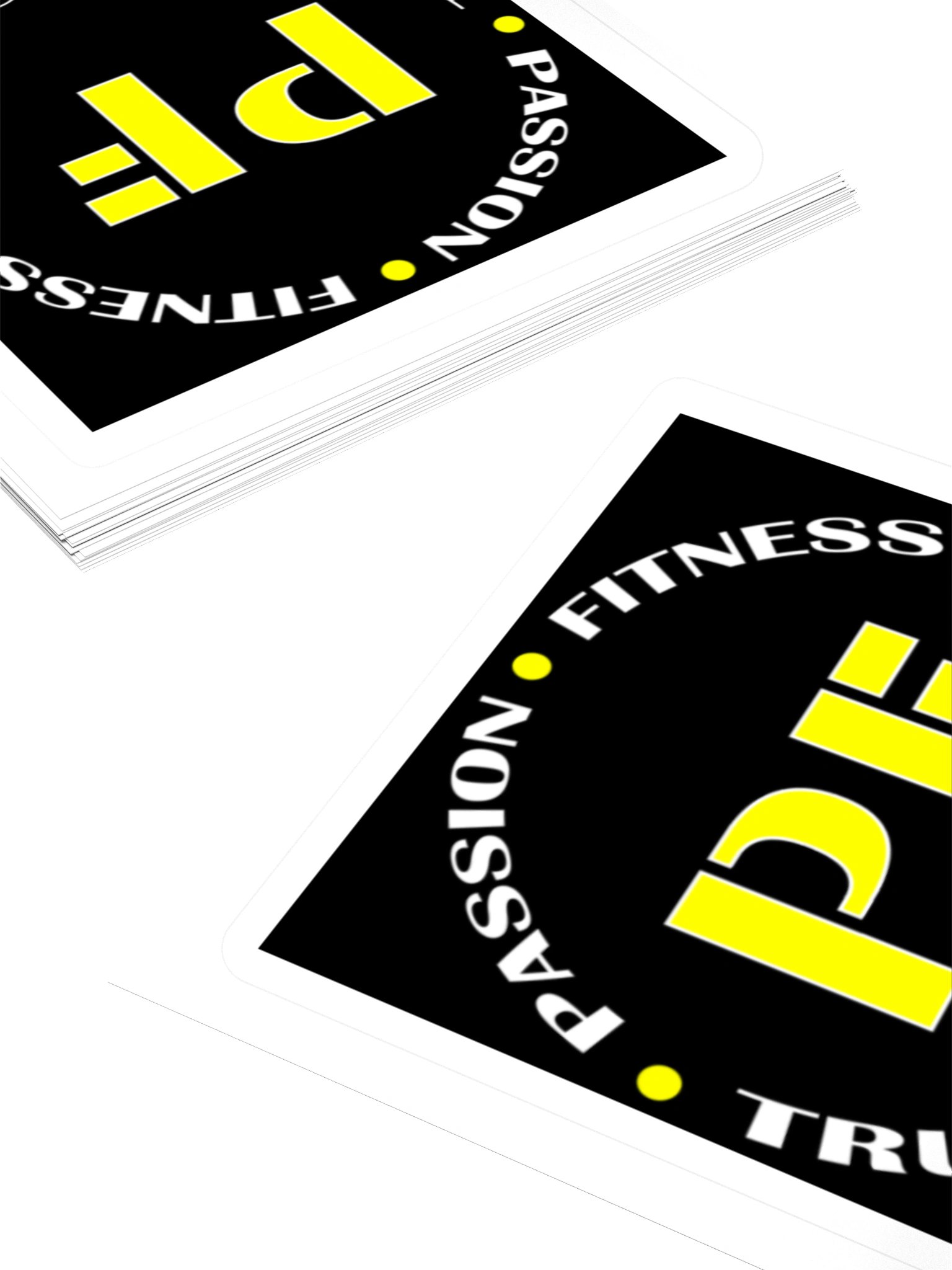 Passion Fitness Kiss Cut Sticker product image (4)