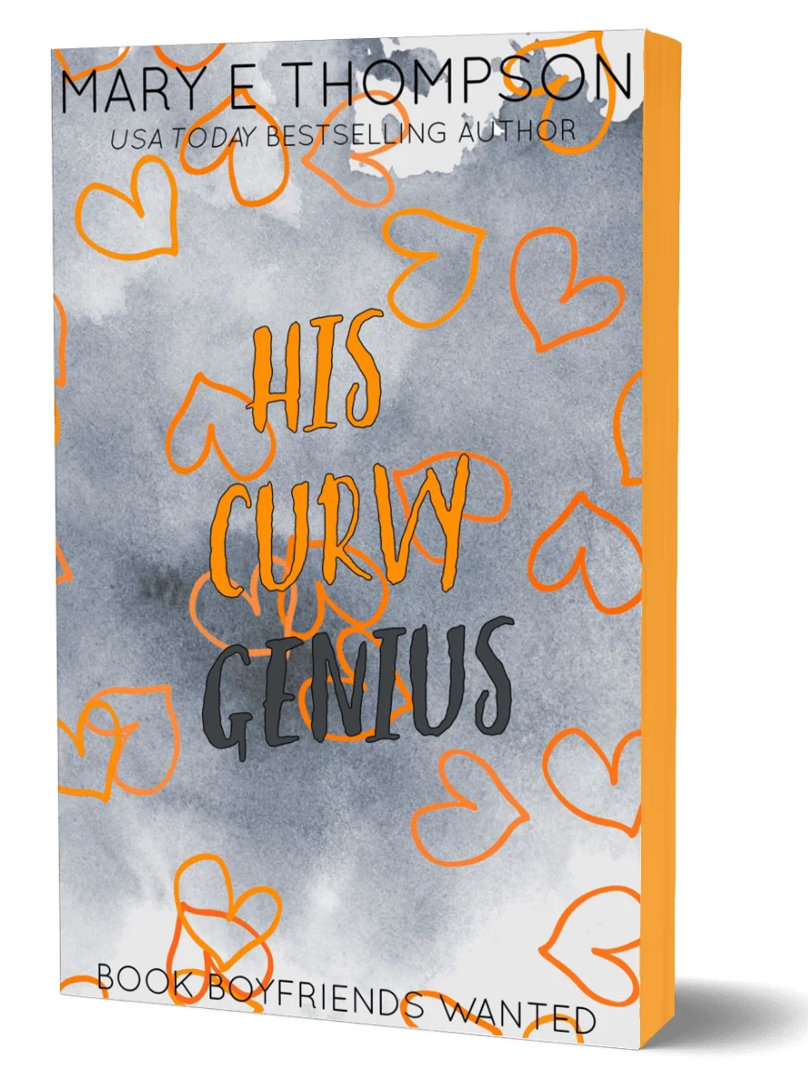 His Curvy Genius (PAPERBACK) HEART COVER product image (1)