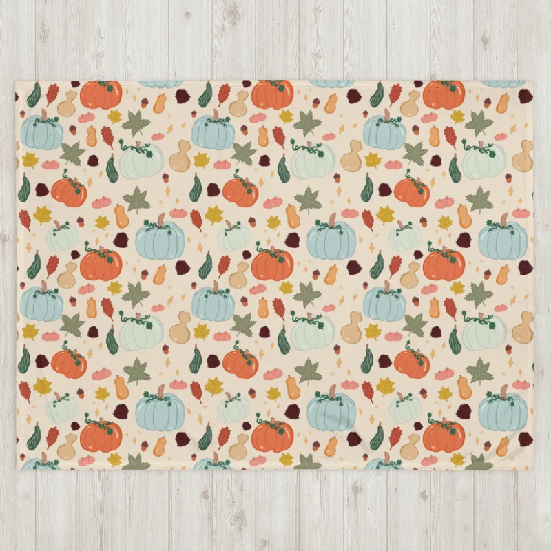 Everything Autumn Throw Blanket product image (3)