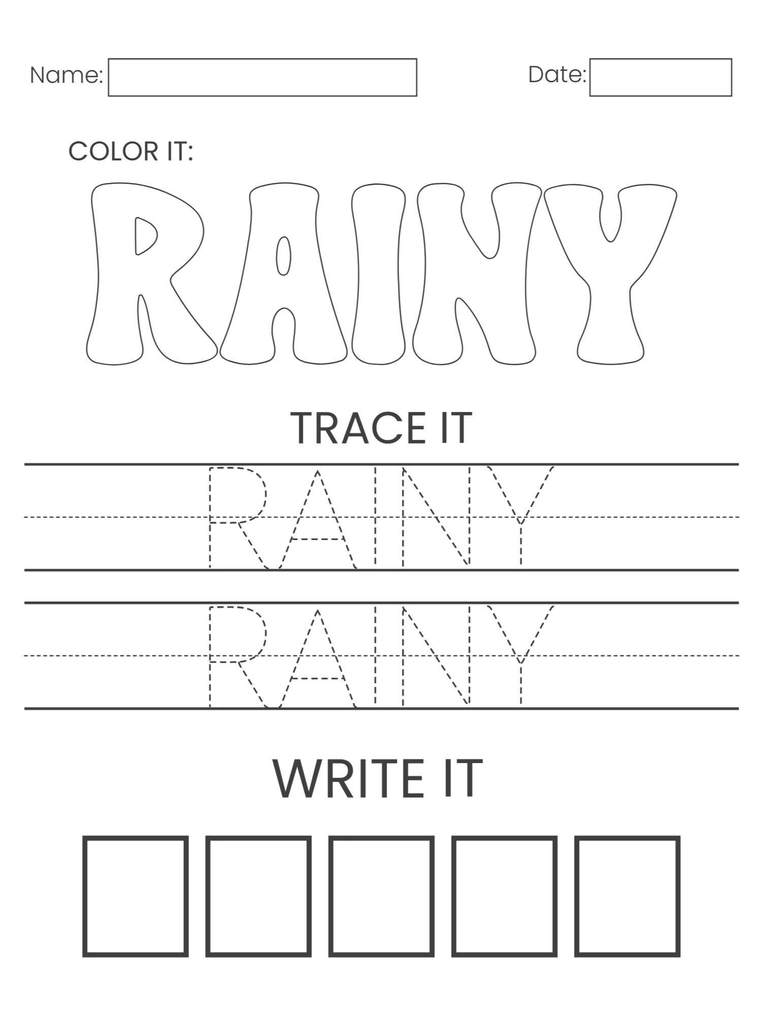 Weather Temperature & Seasons Workbook product image (4)