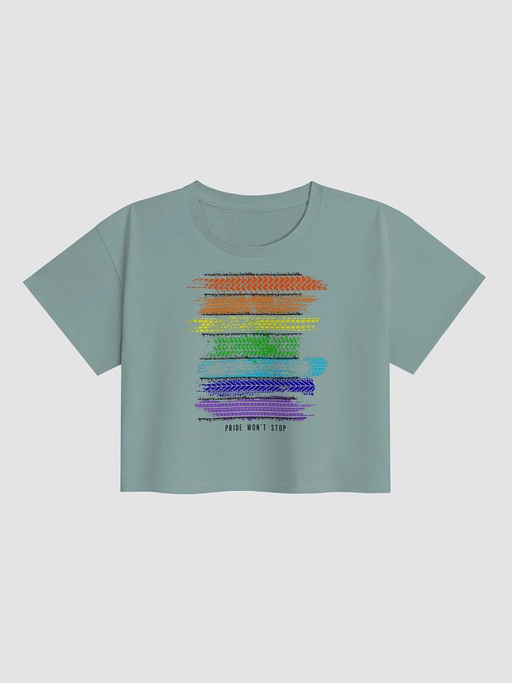 PRIDE WON'T STOP Crop Top - light colors product image (1)