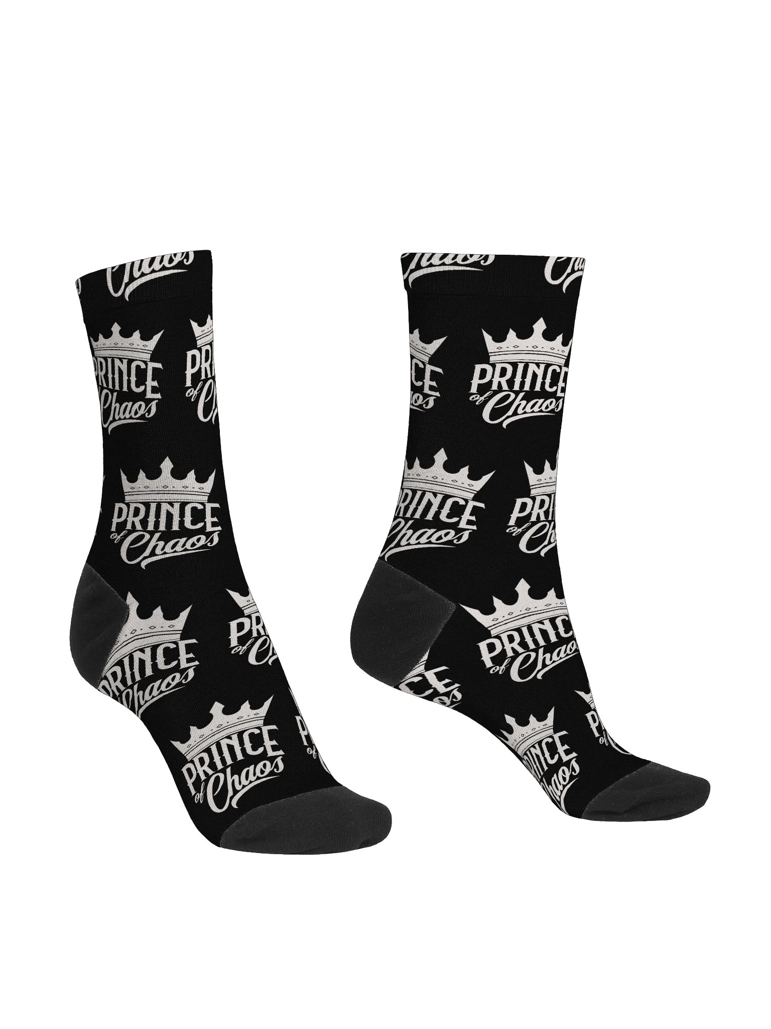 Prince of Chaos Socks (Black) product image (3)