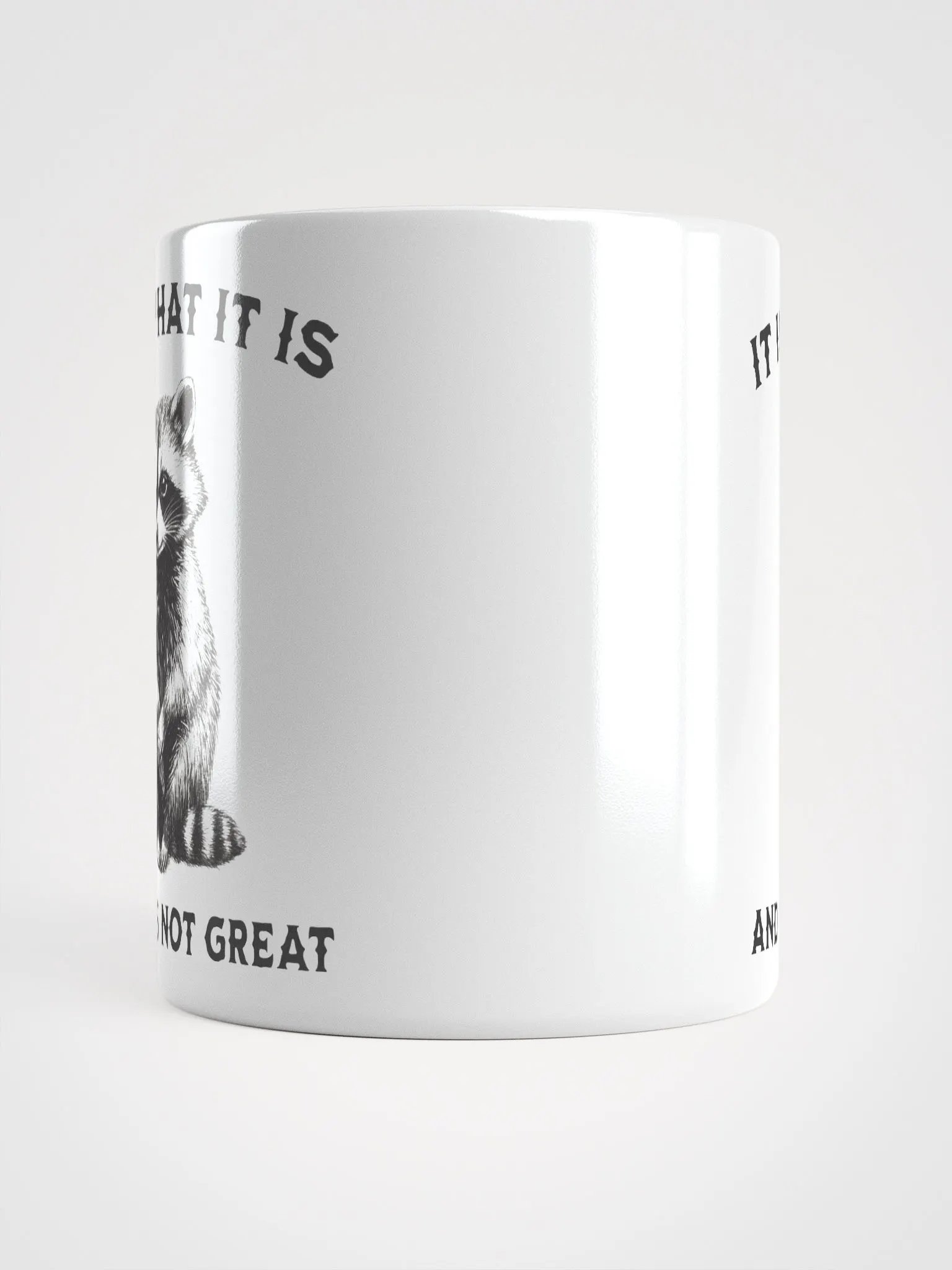 Raccoon It Is What It Is Mug product image (3)