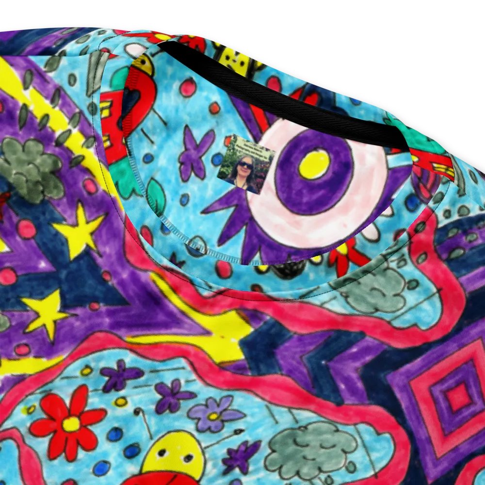 Abstract Doodle Characters Unisex Sweatshirt product image (7)