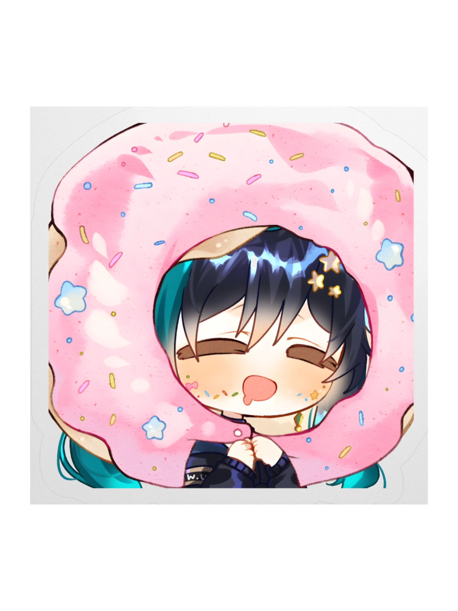 Donut Lover Sticker product image (1)