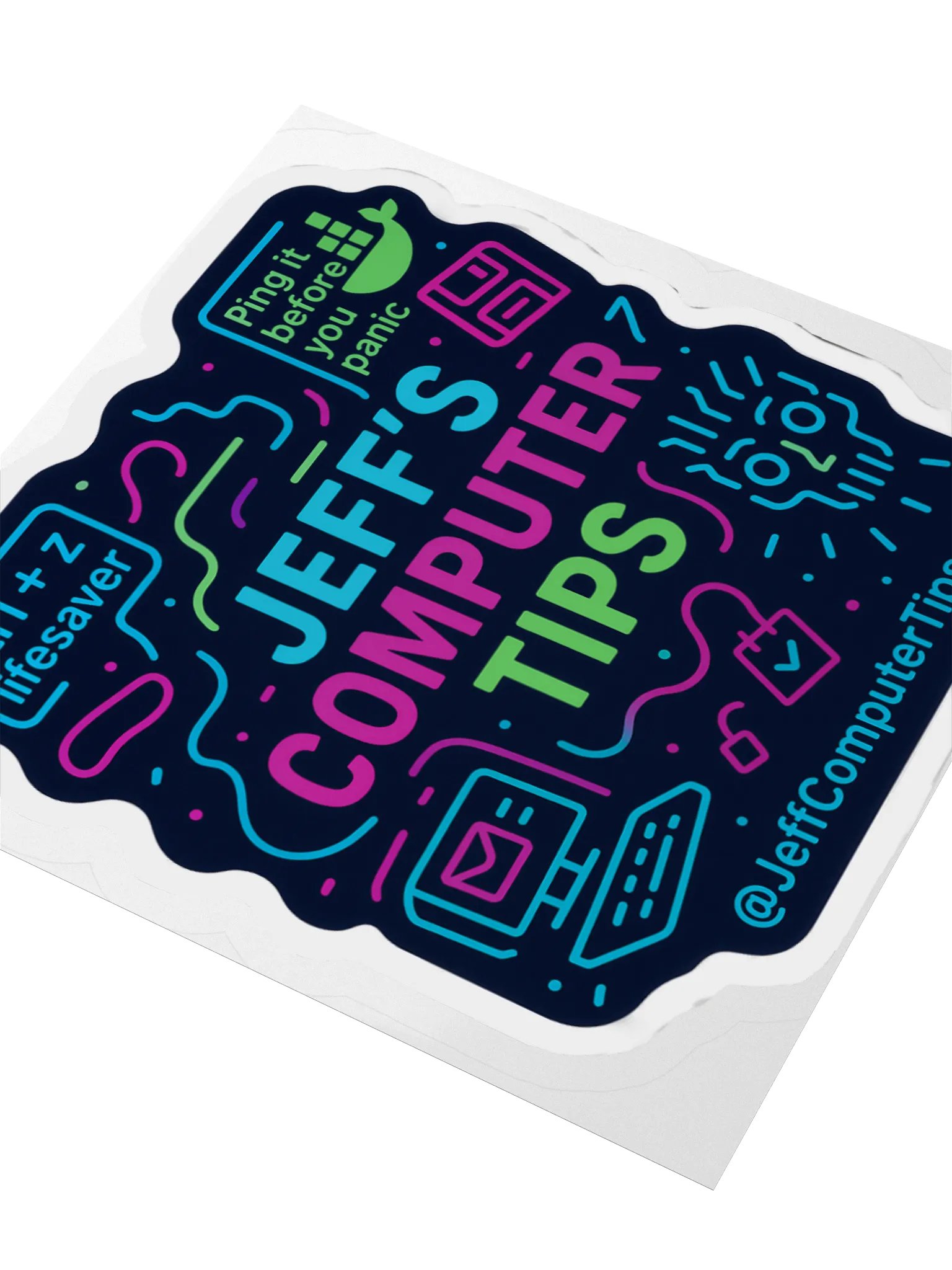 Jeff’s Computer Stickers product image (3)