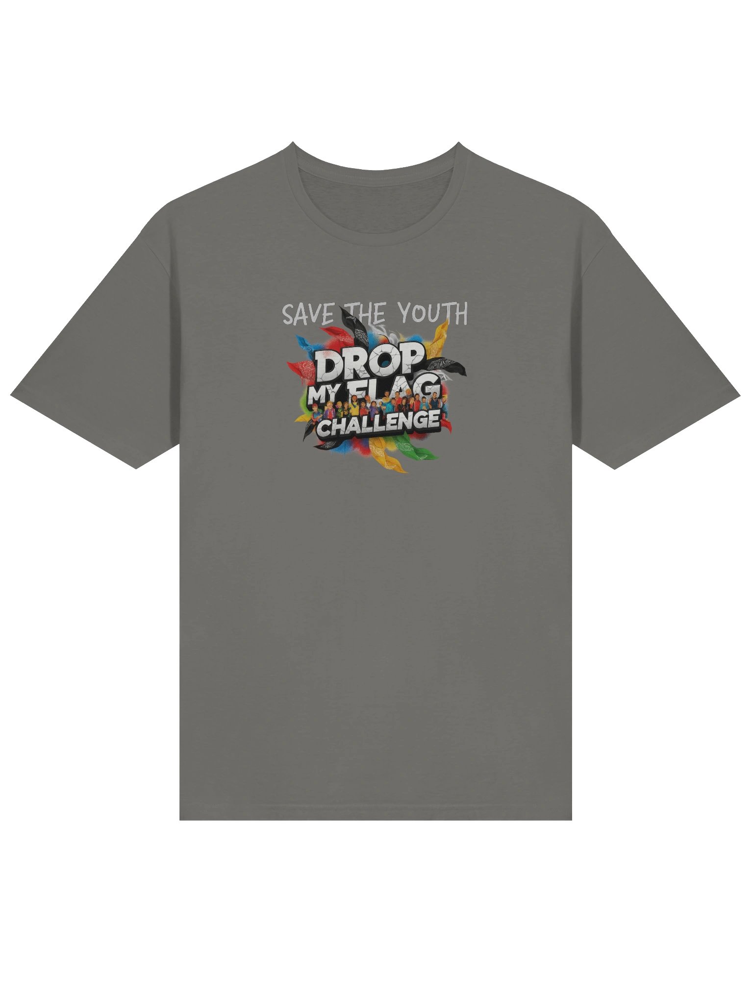 Grey Drop My Flag Tee product image (3)