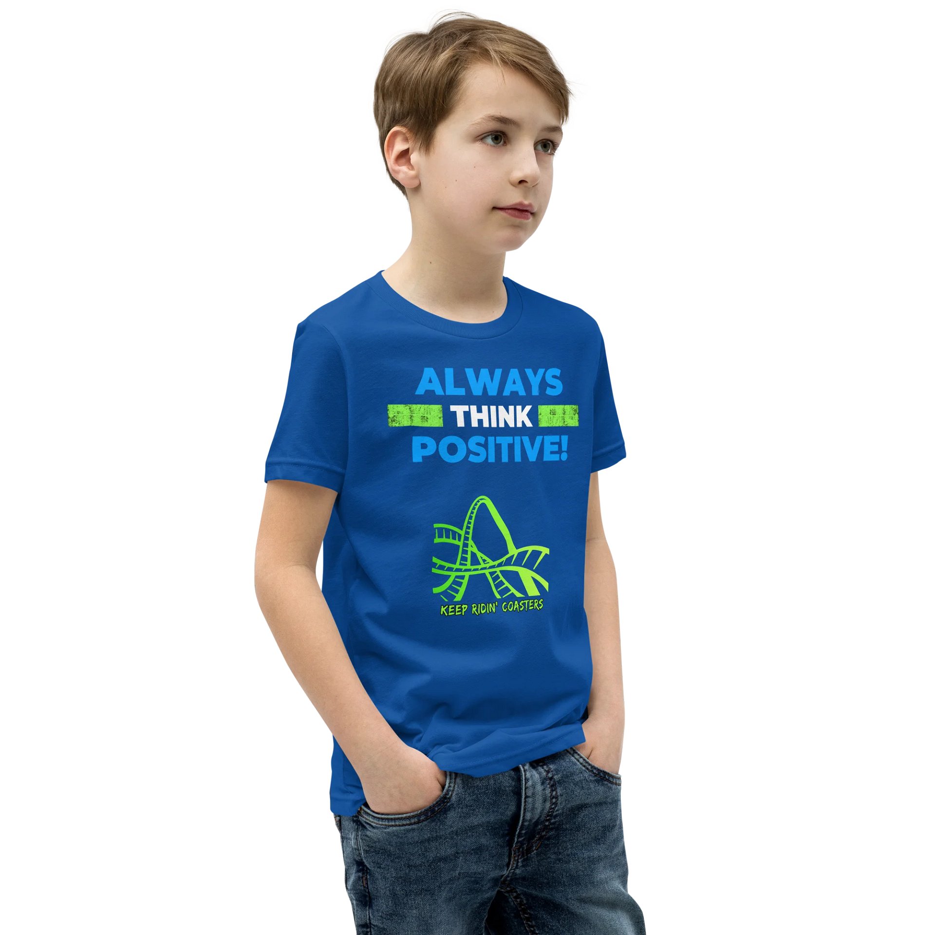 Always Think Positve - Youth Tee product image (3)