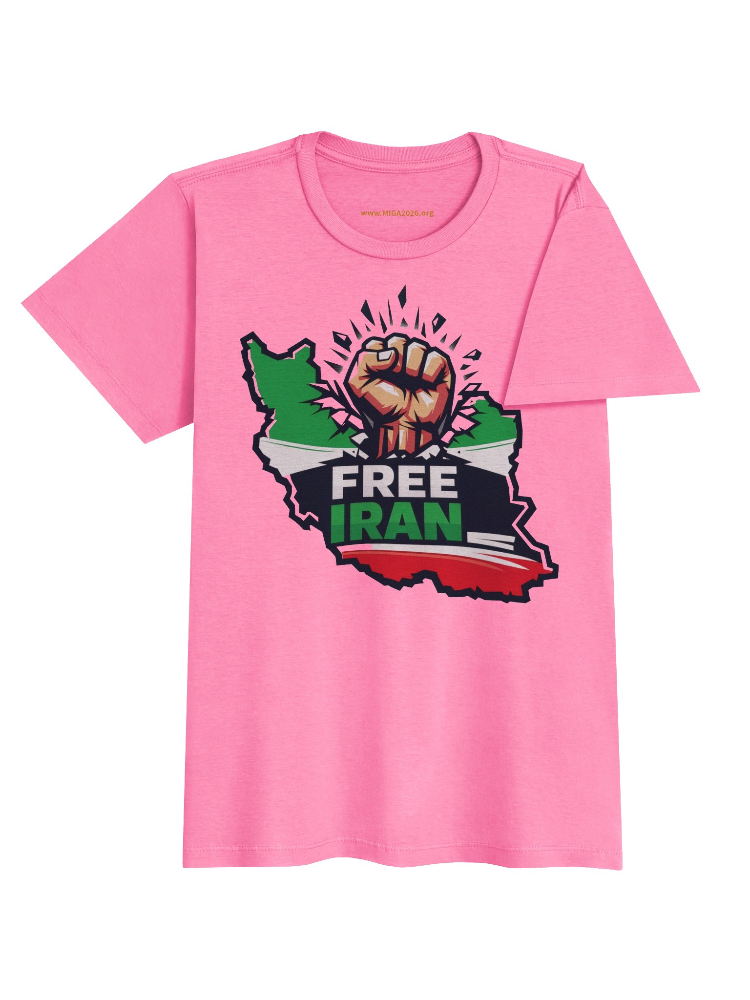 Free Iran Map Pride Women's Semi-Fitted Shirt product image (24)