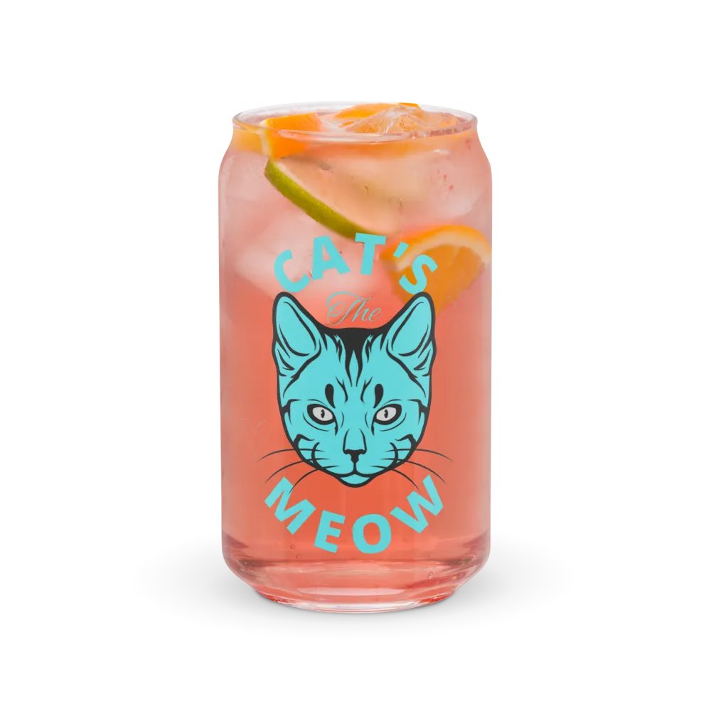 The Cat's Meow Can Glass product image (7)