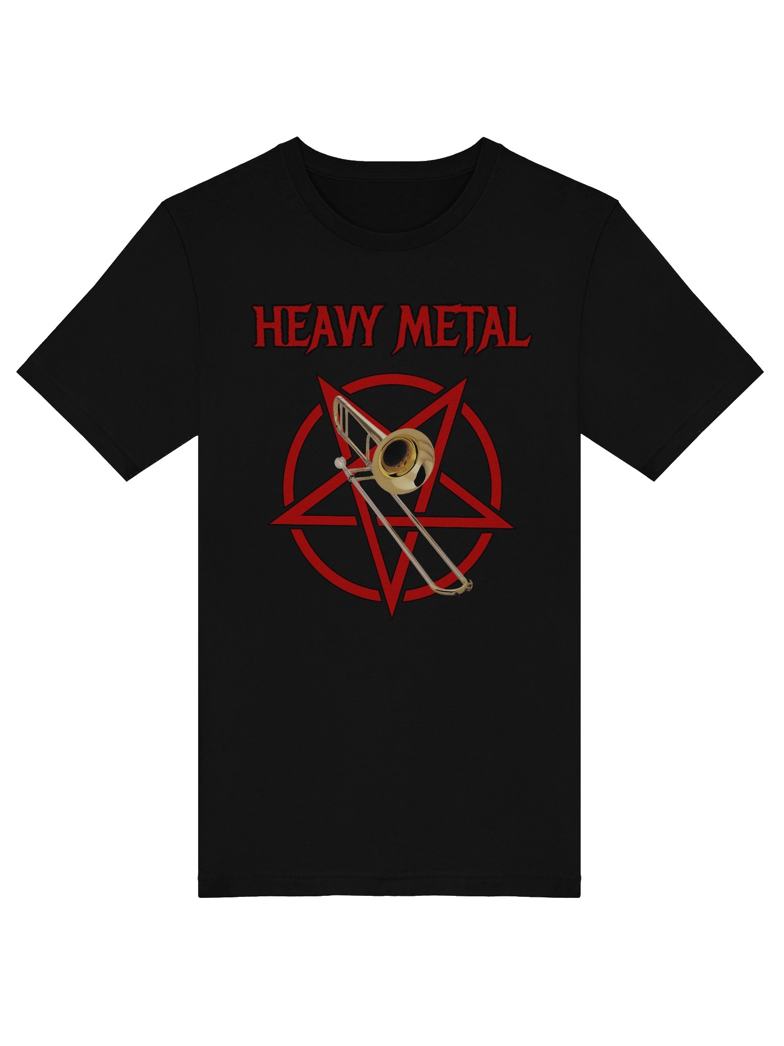 Heavy Metal Trombone Tee product image (9)