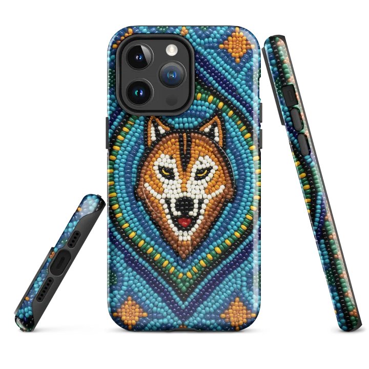 Spirit Wolf Faux-Beaded iPhone® Case product image (4)