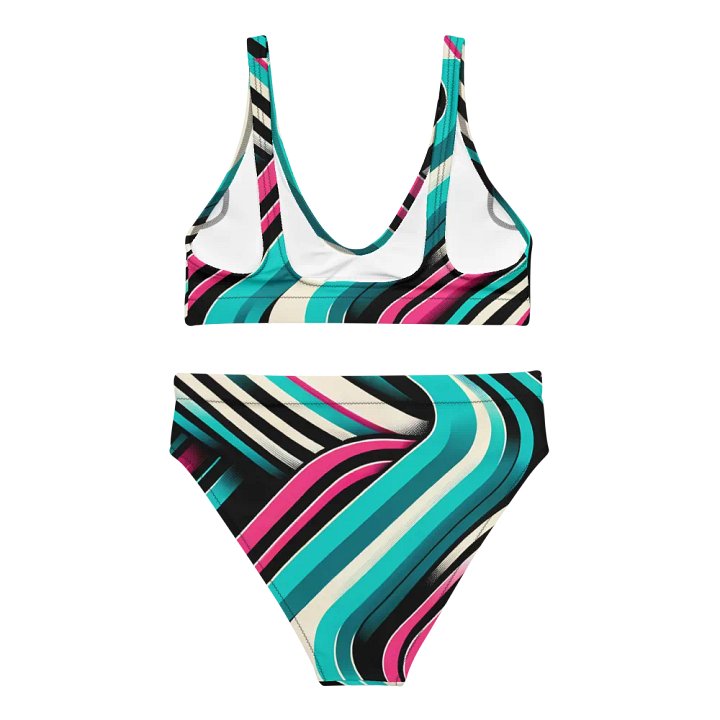 Retro Wave Swirl Bikini product image (2)
