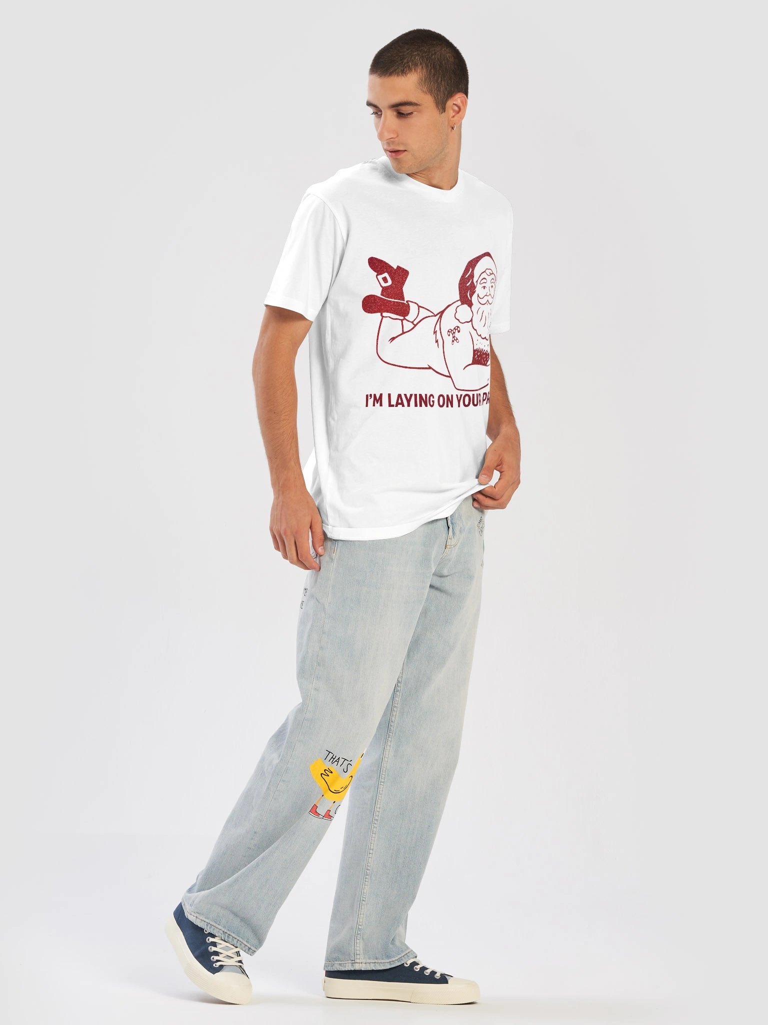 I'm Laying On Your Present Tee product image (5)