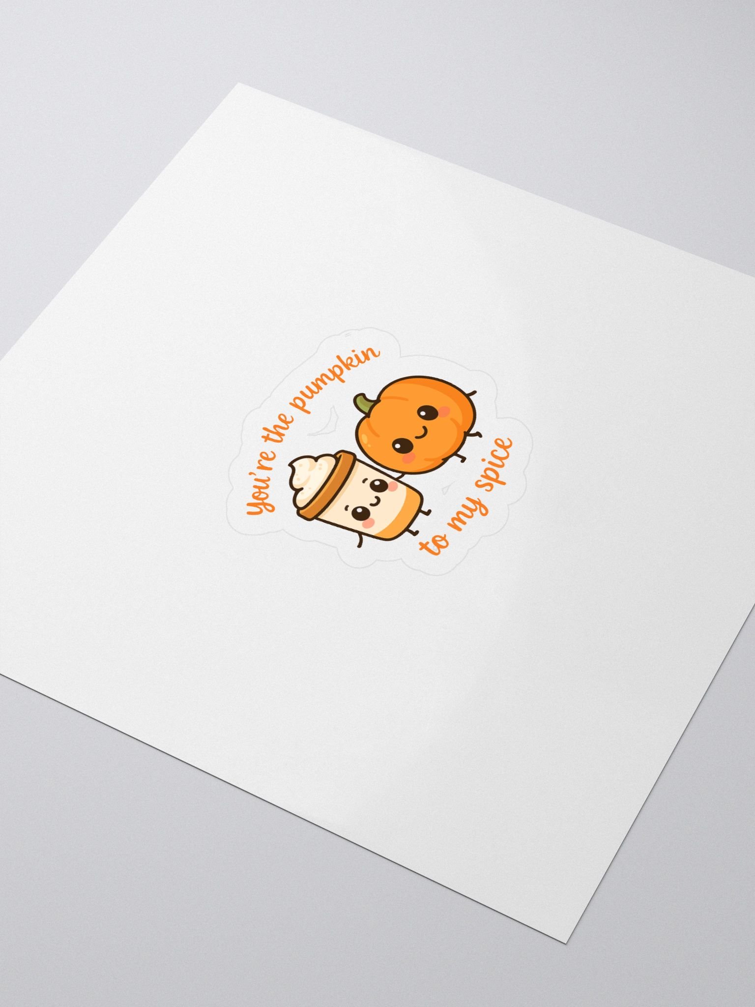 You're The Pumpkin To My Spice Sticker product image (1)