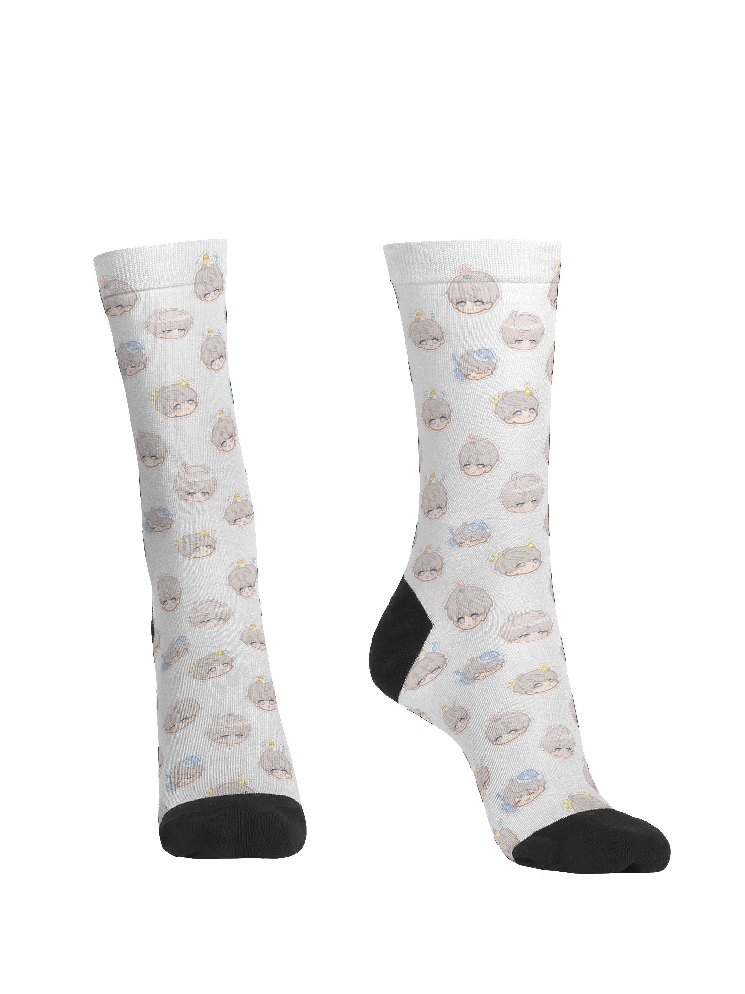 Xavier Chibi Pattern Socks product image (2)